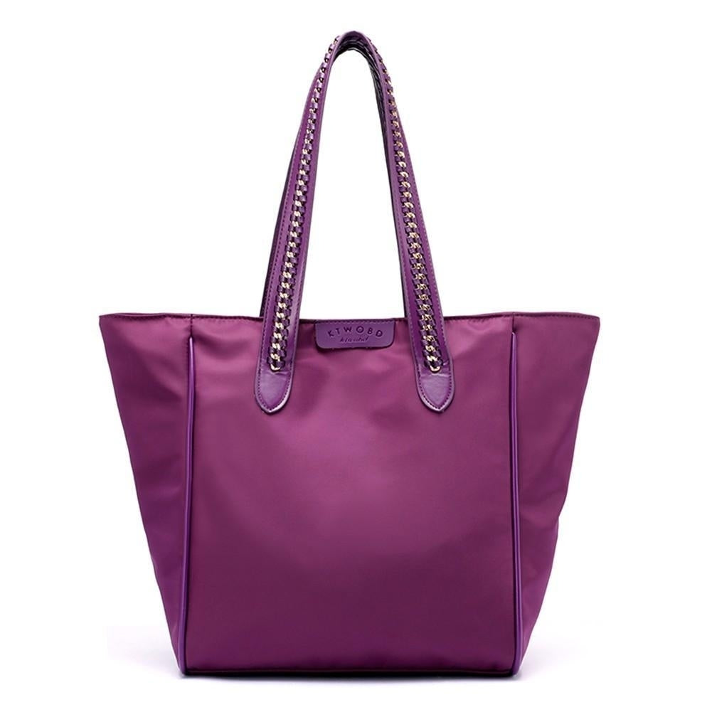 Women Shoulder Bag Large Capacity Casual Tote Shopping Travel Image 7