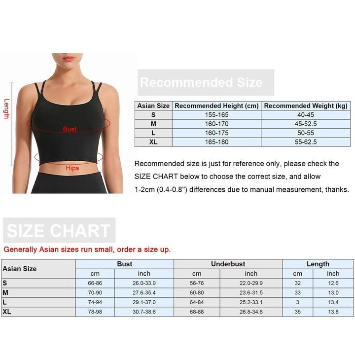 Women Sports Bra Yoga Running Workout Fitness Vest Padded Non-wire Crop Tops Image 7