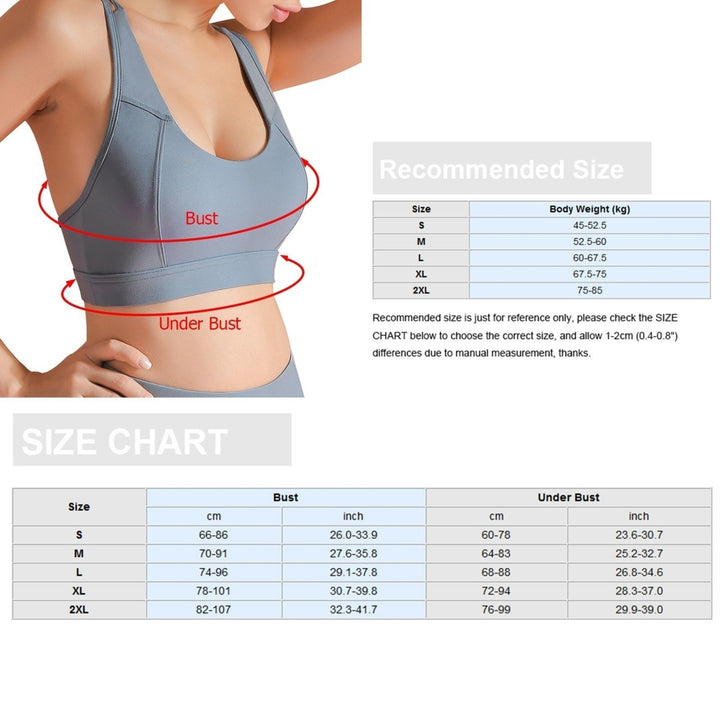 Women Sports Bra Wireless Hollow Out Mesh Racer Back Crop Top Breathable Quick-Dry Vest Image 9