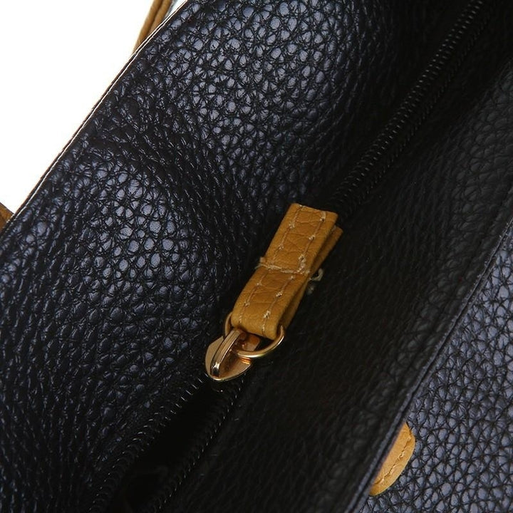 Womens Lady Handbag Shoulder Bag Leather Tote Image 4
