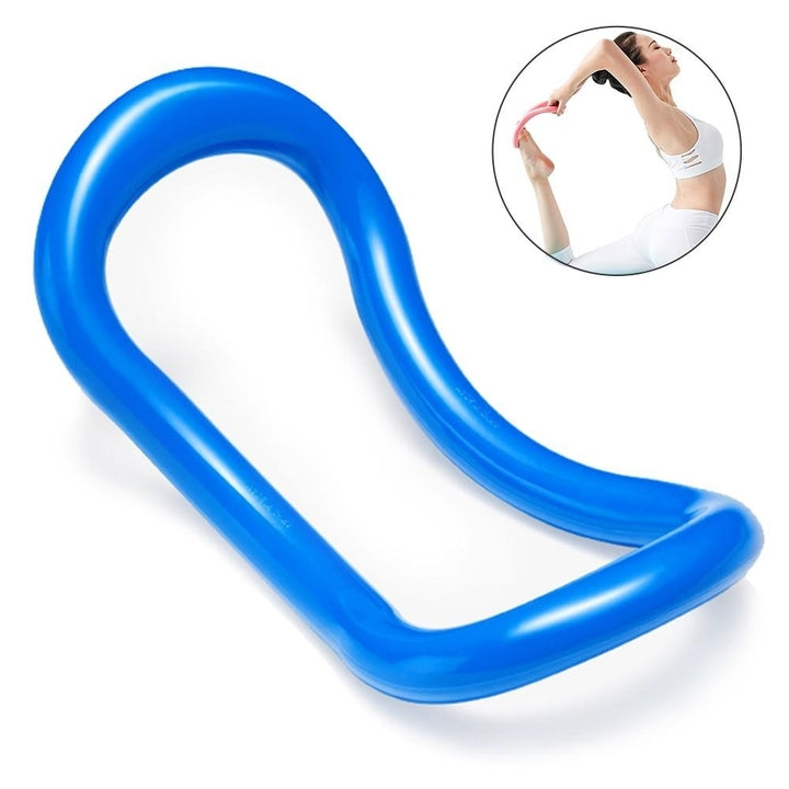 Yoga Ring Mini Small Portable Relax Stretch Massage Shoulder Back Legs Body Image 2
