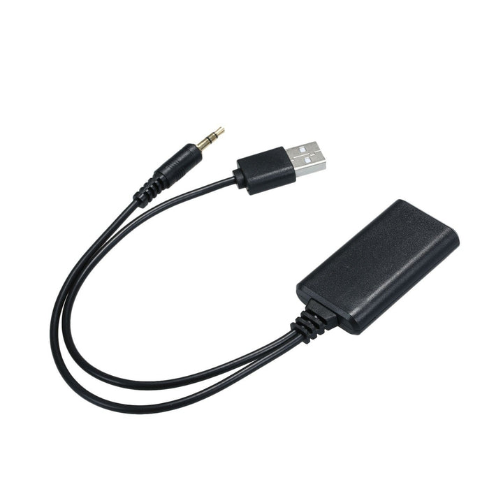 Car AUX BT Adapter Universal Wireless USB 3.5MM Stereo Music Receiver Replacement for Hyundai Image 7