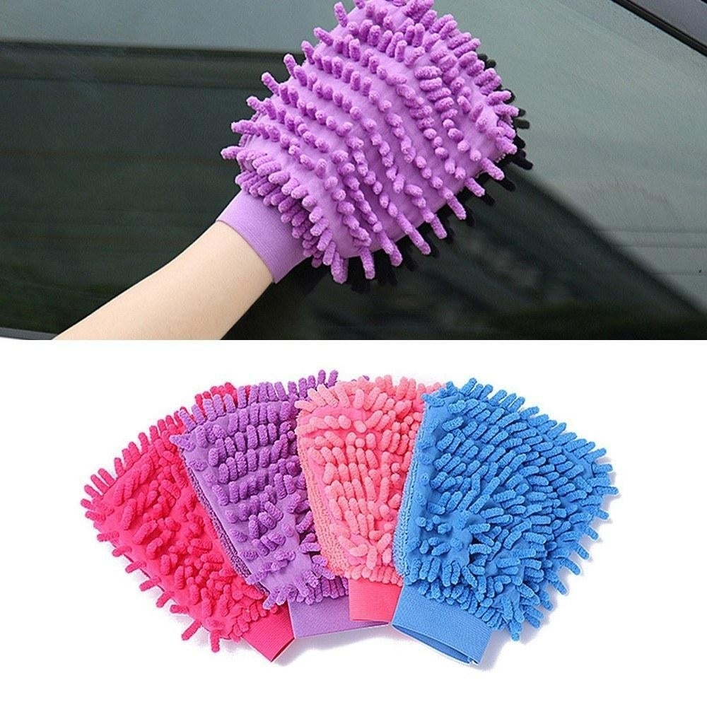 Car Cleaning Tools Kit Wash Kit for Detailing Interiors Premium Fiber Cloth 10Pcs Image 11