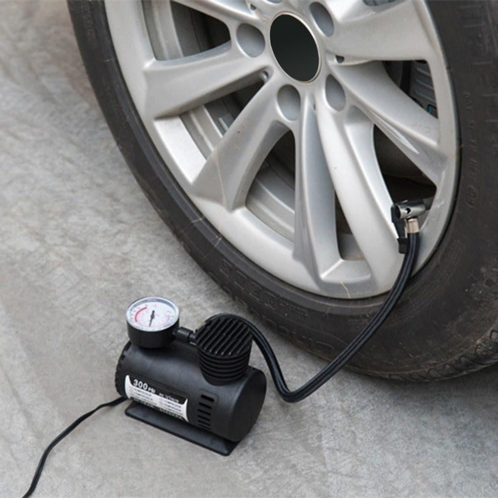 Car Mini Electric Inflation Pump Portable 300PSI Auto Compressor for Motorcycle Basketball Image 6