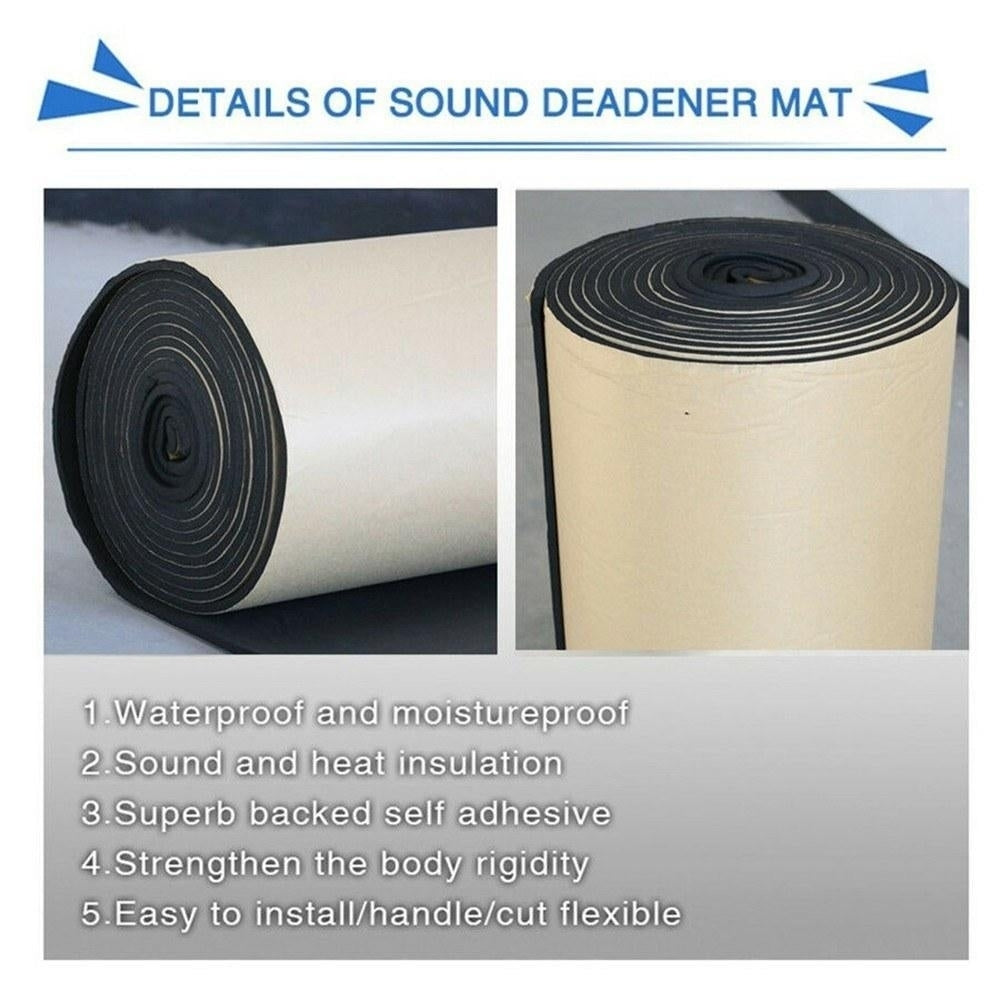 Car Soundproof Noise Insulation Sound Deadener Acoustic Foam Material Image 8