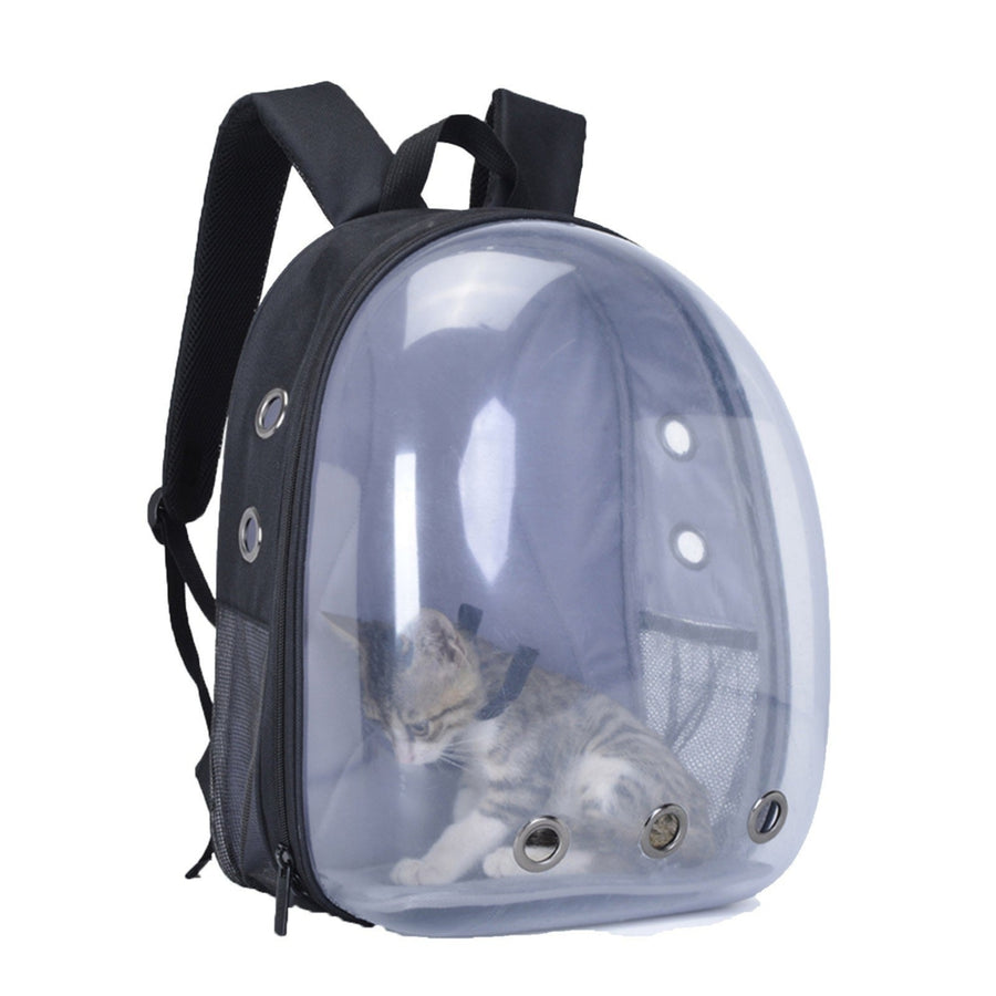 Cat Backpack Carrier Bubble Bag Small Dog Backpack Carrier Image 1
