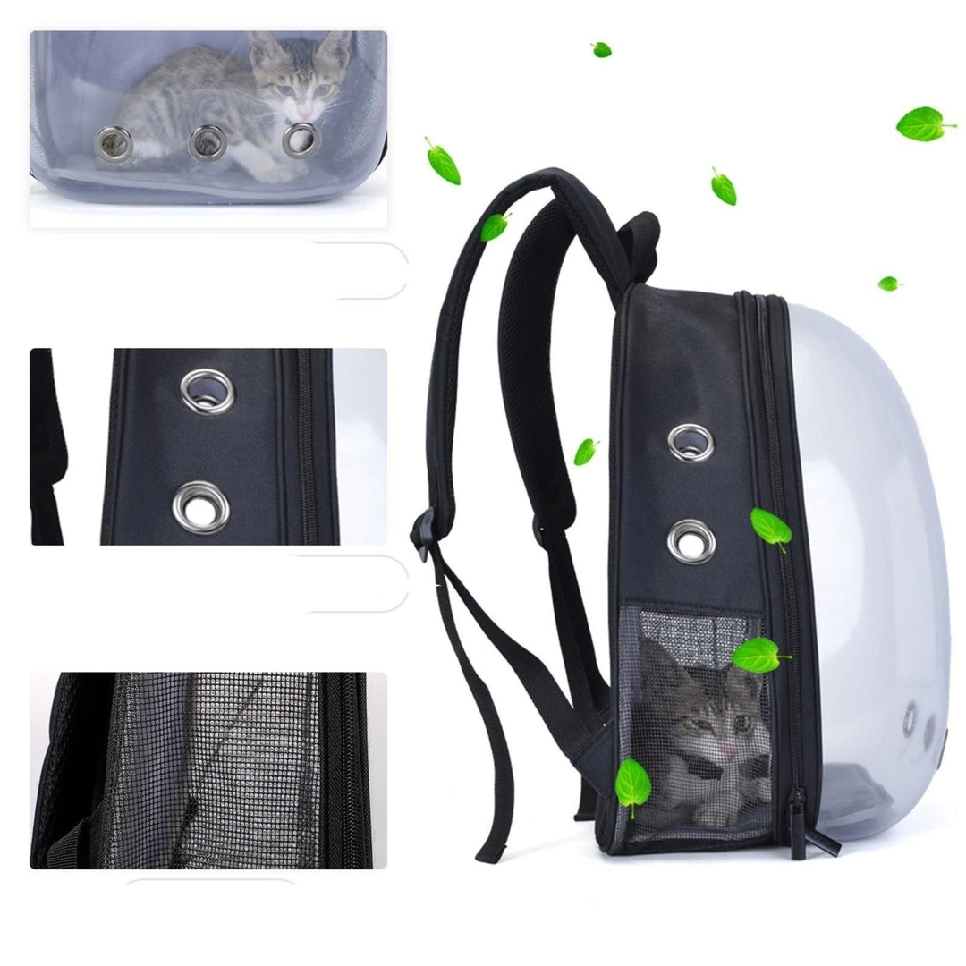 Cat Backpack Carrier Bubble Bag Small Dog Backpack Carrier Image 8