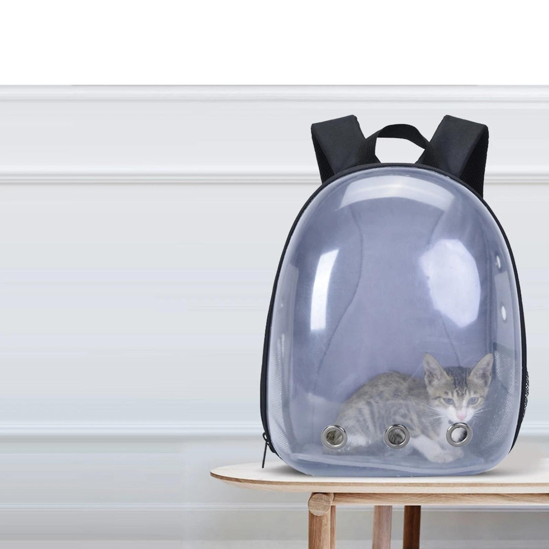 Cat Backpack Carrier Bubble Bag Small Dog Backpack Carrier Image 10