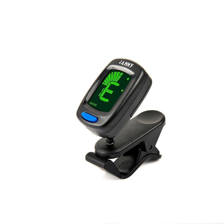 Compact Size Clip-On Tuner LCD Display for Guitar Chromatic Bass Ukulele Violin Image 4