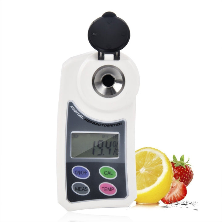 Digital Brix Sugar Refractometer Electronic Handheld Sweetness Meter for Water Fruit Crops Image 3