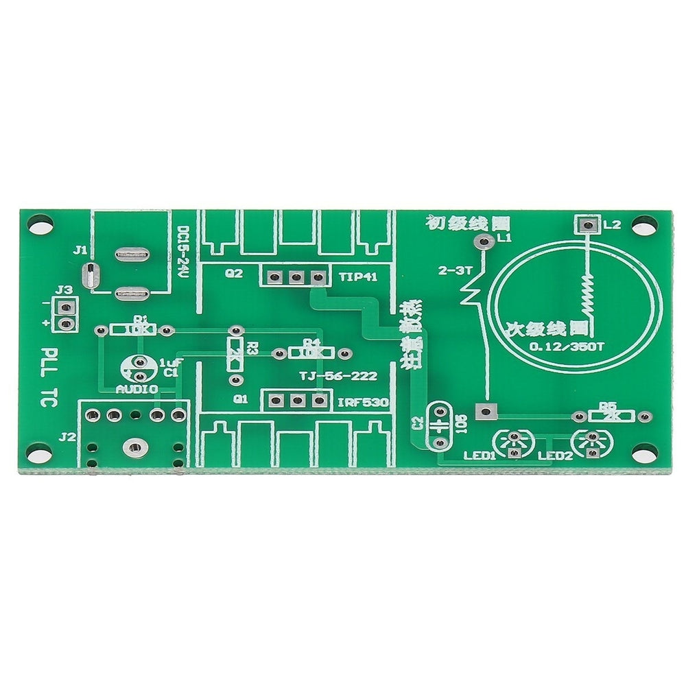 DIY Mini Tesla Coil Module Unassembled 15W DC 15-24V 2A Plasma Speaker Electronic Kit Image 2