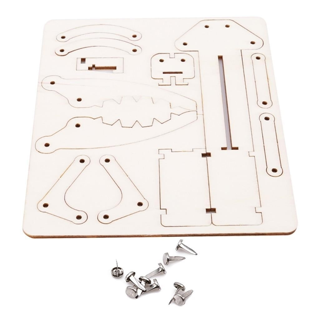 DIY Piston Hydraulic Mechanical Arm Model Science Technology Learning Education Experiment Image 8