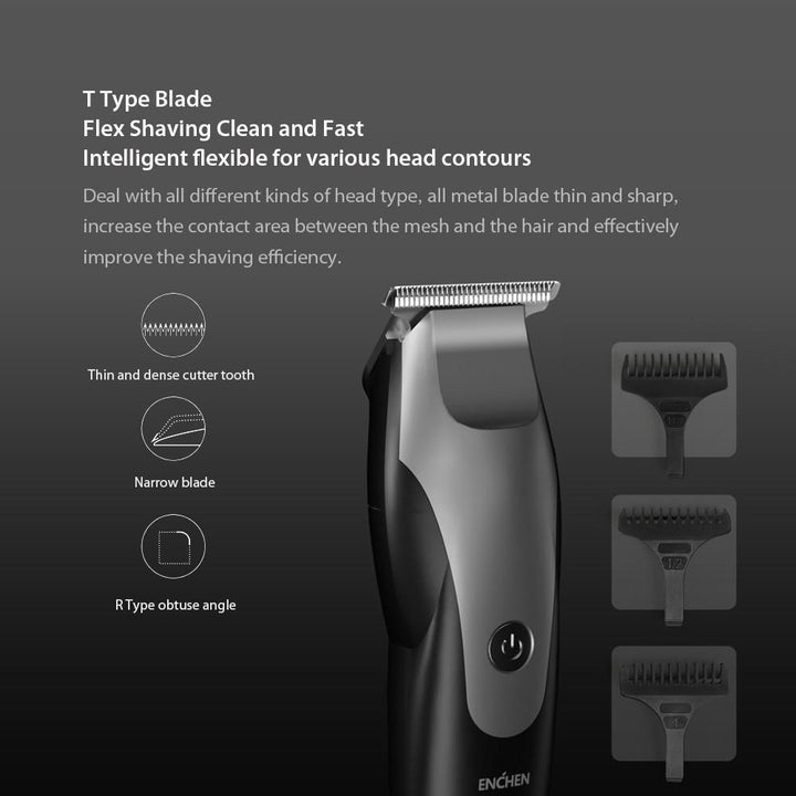 Electric Hair Clipper USB Charging Razor Hair Trimmer Image 4