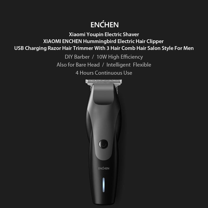 Electric Hair Clipper USB Charging Razor Hair Trimmer Image 7