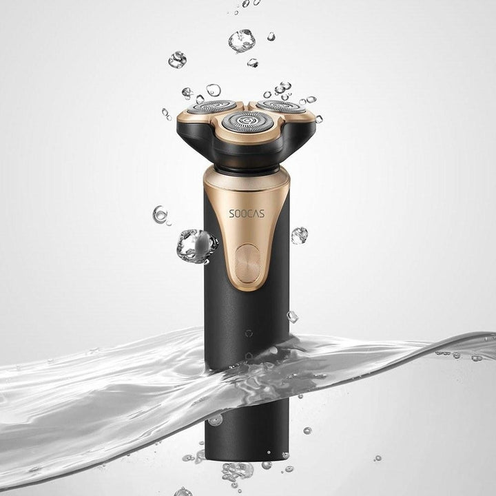 Electric Shaver Dry Wet Shaving Wireless USB Rechargeable Waterproof Razor Image 3