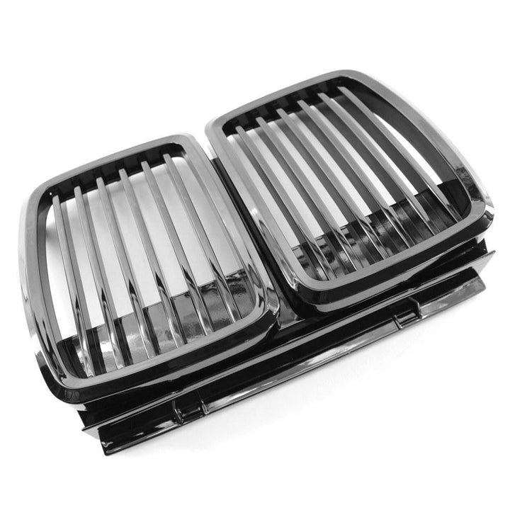 Front Grille Replacement for BMW E30 82-94 3 Series High Gloss Black Cool Bussiness Style Image 3