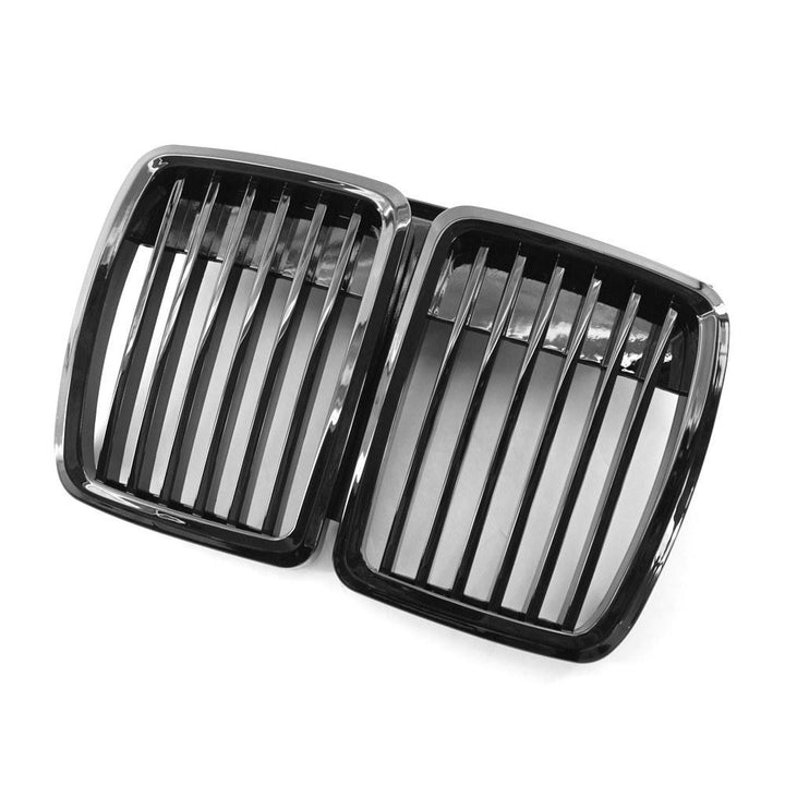 Front Grille Replacement for BMW E30 82-94 3 Series High Gloss Black Cool Bussiness Style Image 6