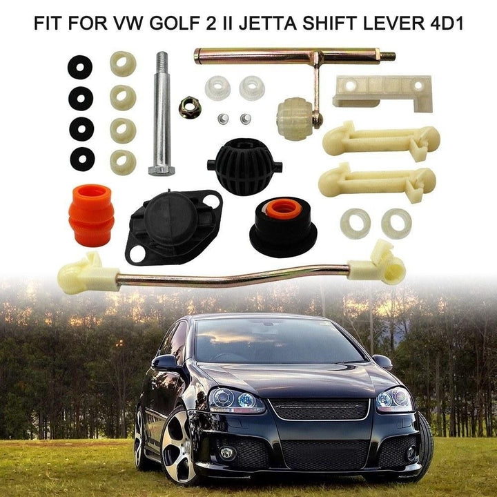 Gear Selector Repair Kit Manual Transmission Circuit Fit for VW Golf 2 II Jetta Shift lever 4D1 Image 12