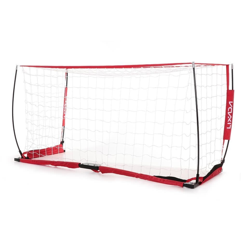 Goal Detachable Soccer Net Sturdy Frame Fiberglass Pole for Playground Backyard Training Image 2