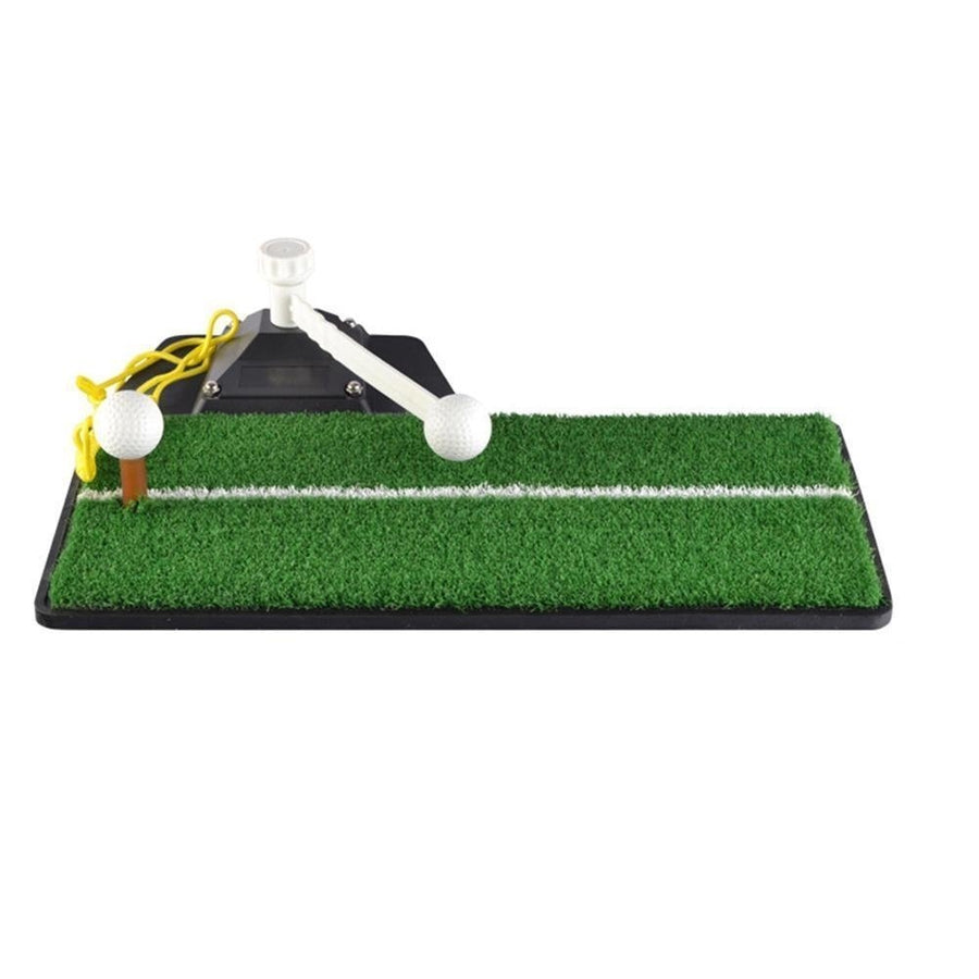 Golf Training Portable Hitting Pad with Auto Ball Return Function Image 1