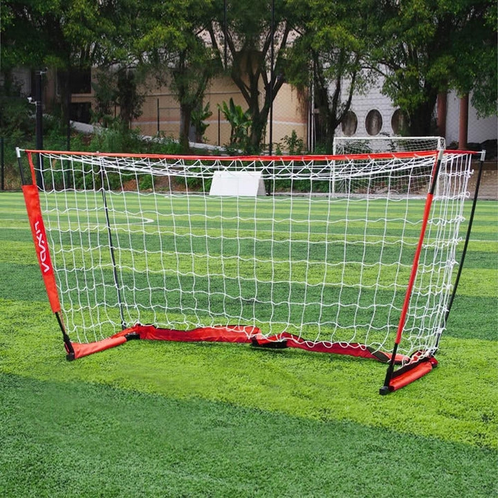 Goal Detachable Soccer Net Sturdy Frame Fiberglass Pole for Playground Backyard Training Image 4