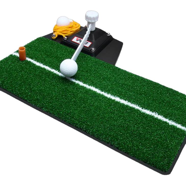 Golf Training Portable Hitting Pad with Auto Ball Return Function Image 2