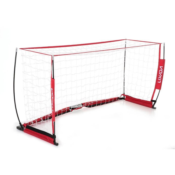 Goal Detachable Soccer Net Sturdy Frame Fiberglass Pole for Playground Backyard Training Image 12