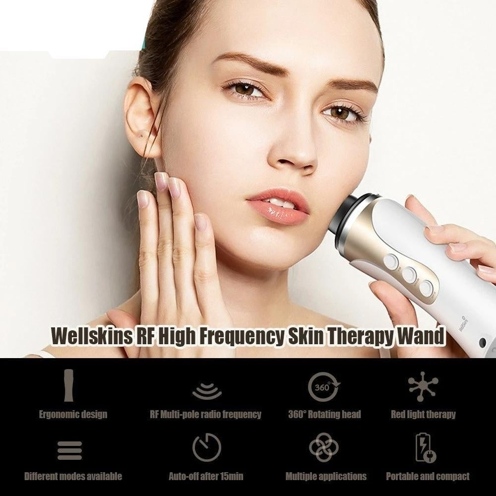 Handheld RF High Frequency Skin Therapy Wand Image 10