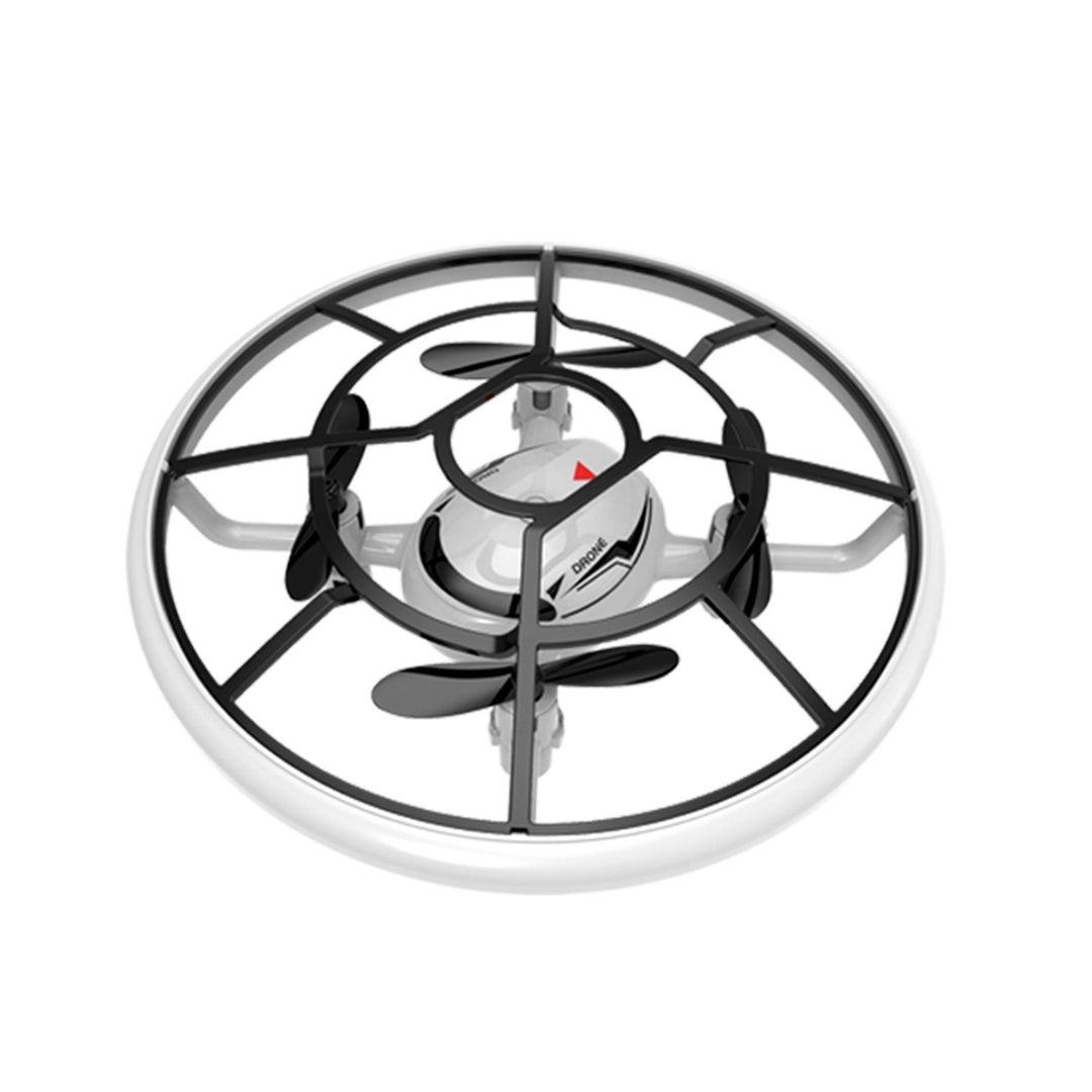 Mini Drones Round Drone Helicopter Altitude Hold Headless Mode 3D Flip LED Lights RC Quadcopter for Training Image 1