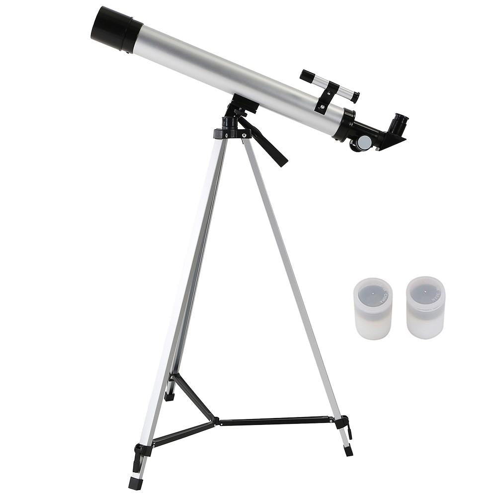 Outdoor 100X Zoom Telescope 600x50mm Refractive Space Astronomical Telescope Monocular Travel Spotting Scope with Tripod Image 1
