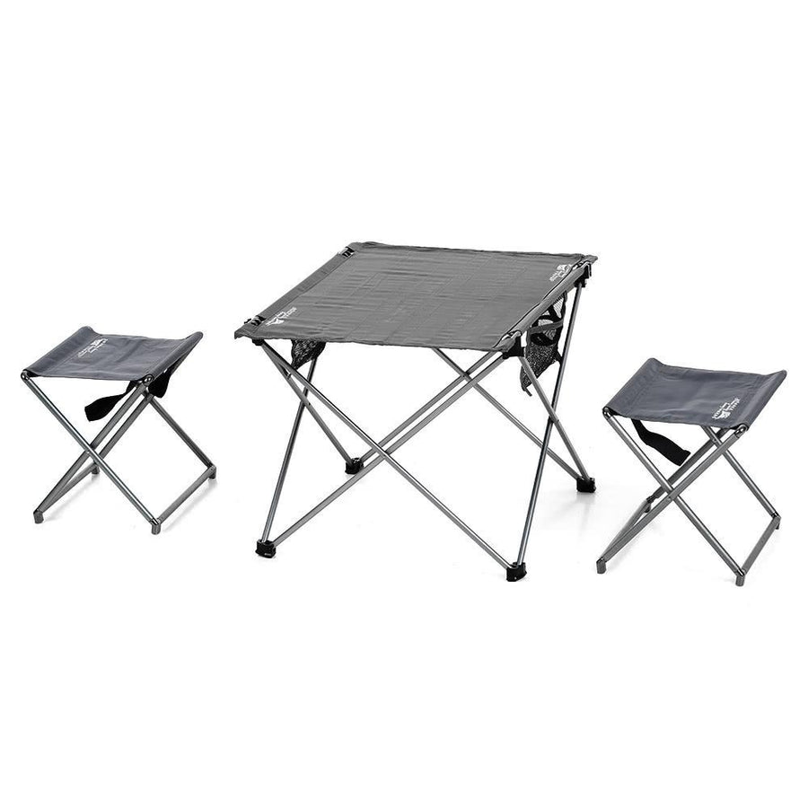 Outdoor Foldable Camping Picnic Tables Portable Compact Lightweight Folding Roll-up Table Image 1