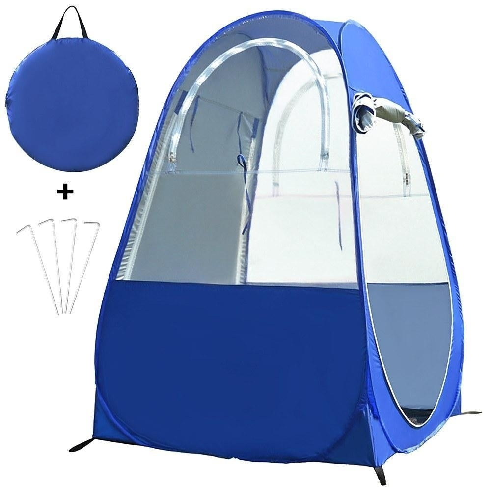 Portable Outdoor Fishing Tent UV-protection Pop Up Single Automatic Instant Rain Shading for Camping Hiking Beach Image 4