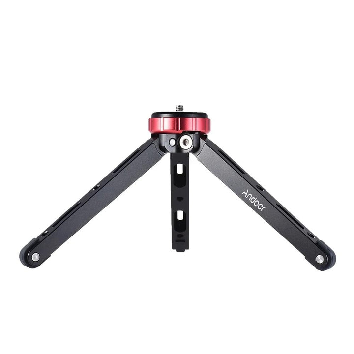 Portable Tabletop Tripod Mini Mobile,Camera Photography Bracket with 1,4" Screw Mount Image 3