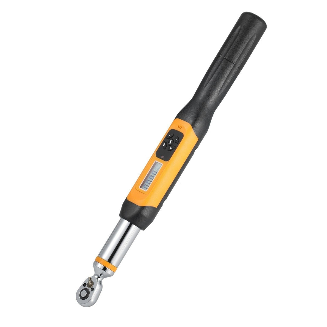Preset Torque Wrench 10Nm Adjustable 1.4-inch LCD Digital Display 100 Groups Data Storage Peak and Real Time Image 1