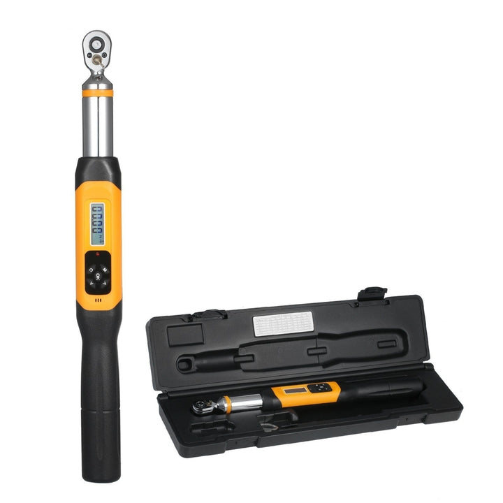Preset Torque Wrench 10Nm Adjustable 1.4-inch LCD Digital Display 100 Groups Data Storage Peak and Real Time Image 2