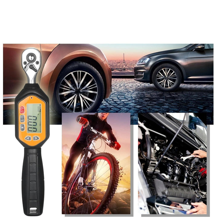 Preset Torque Wrench 10Nm Adjustable 1.6-inch LCD Digital Display for Bicycle Vehicle Maintenance Image 4