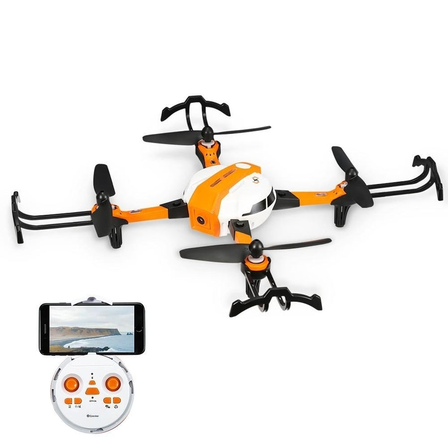 RC Drone with 720P Camera BT Music Image 1
