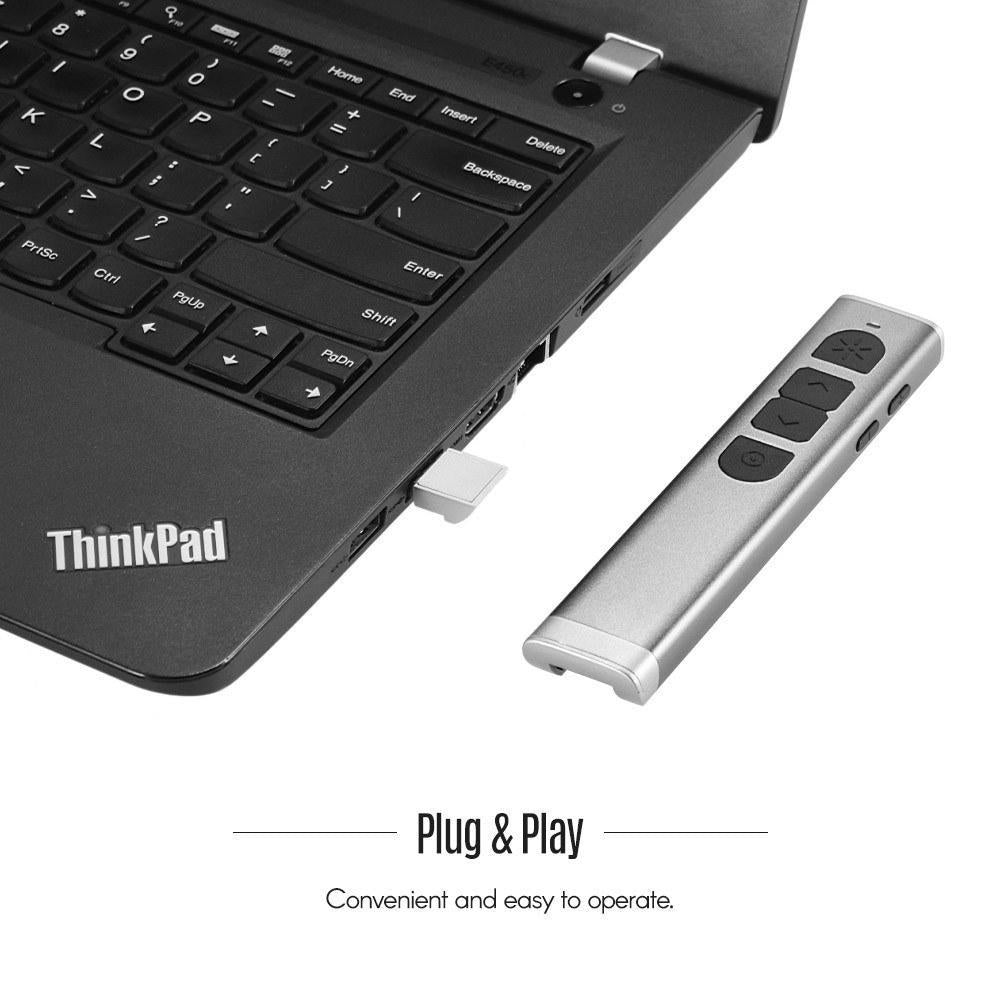 Rechargeable Powerpoint Presenter PPT Clicker Flip Pen Image 2