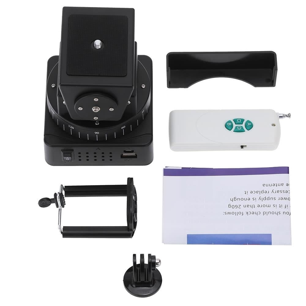 Remote Control Motorized Pan Tilt for Extreme Camera Wifi and Smartphone Image 6
