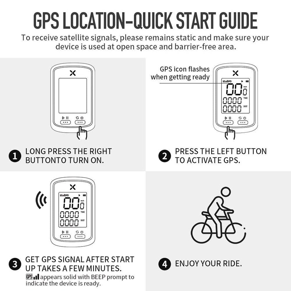 Smart GPS Cycling Computer Wireless Bike Computer Image 7