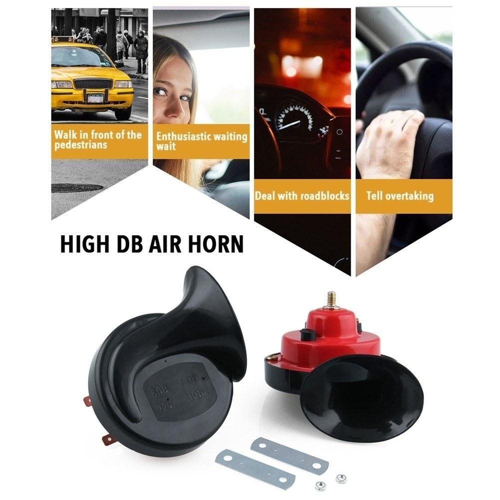 Snail Horn Fitting Dual Tone Of Automobile And Motorcycle Small Electric Car Waterproof Image 4