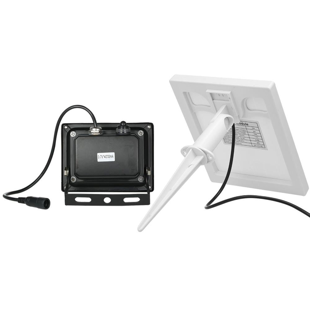 Solar Powered Floodlight 54 LED IP65 Waterproof Lights Outdoor Security with Bracket Image 3