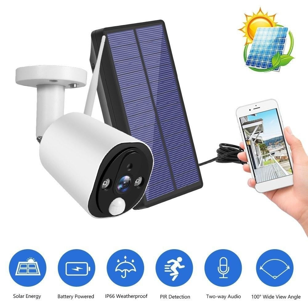 Solar Powered Wireless Security Camera Image 3