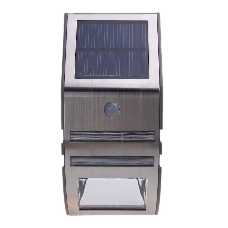 Solar-powered Light with 2 SMD LED Polycrystalline Solar Panel PIR Sensor Environmental-friendly Image 1