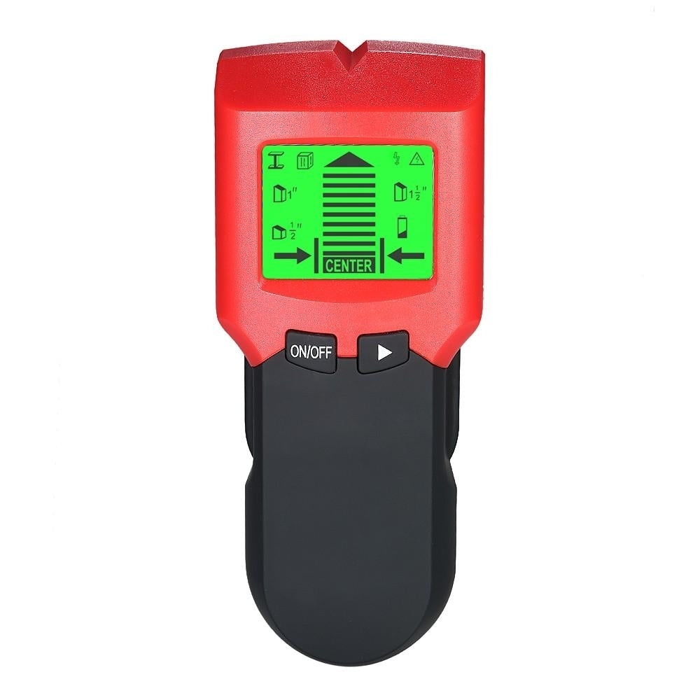 Stud Finder Wall Detector Wood Studs Center Metal and AC Cable Live Wire Scanner Warning Detection Image 1