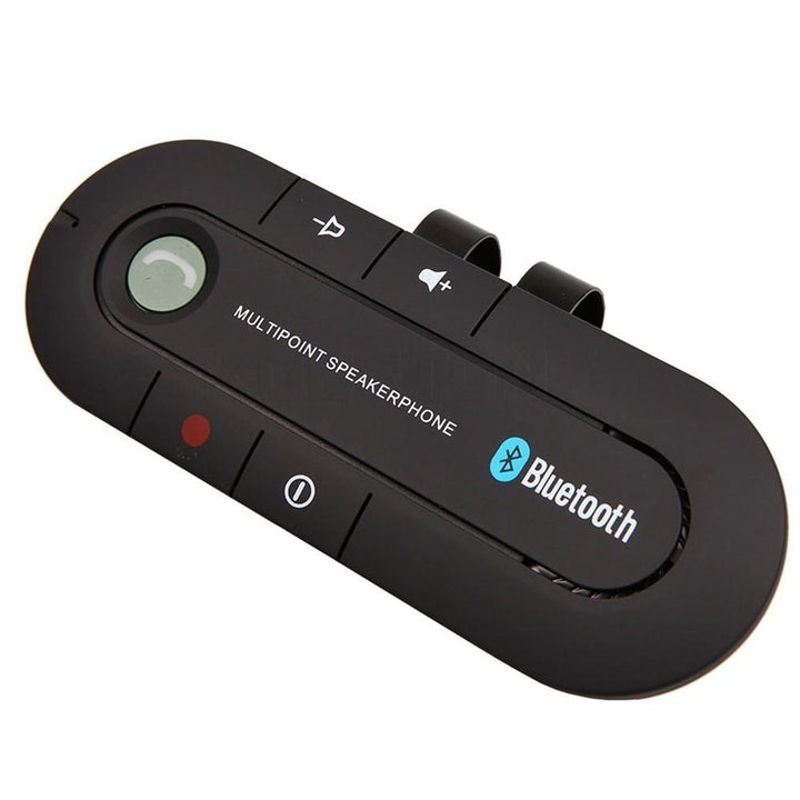 Sun Visor BT Speakerphone MP3 Music Player Wireless Receiver Speaker Car Charger Image 2