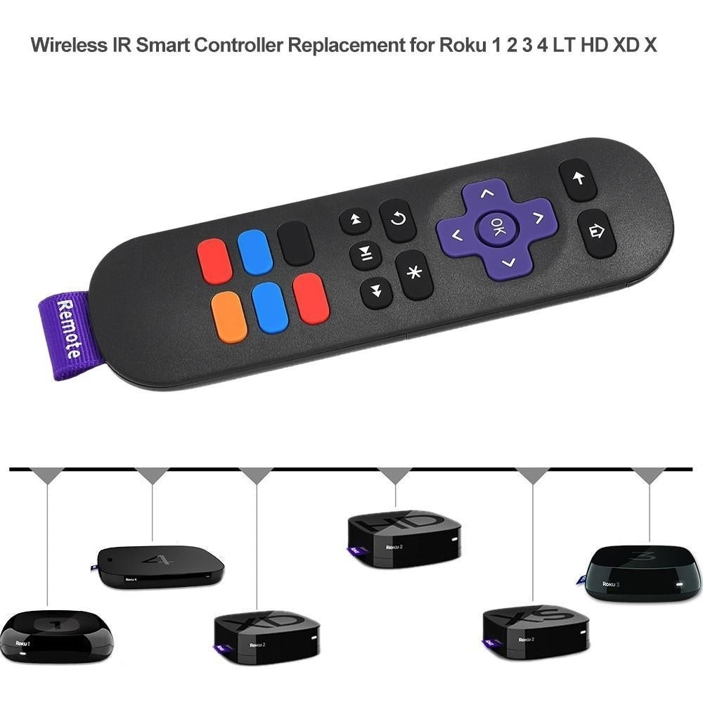 Streaming Media Player Remote Control Wireless IR Smart Controller Replacement Image 9