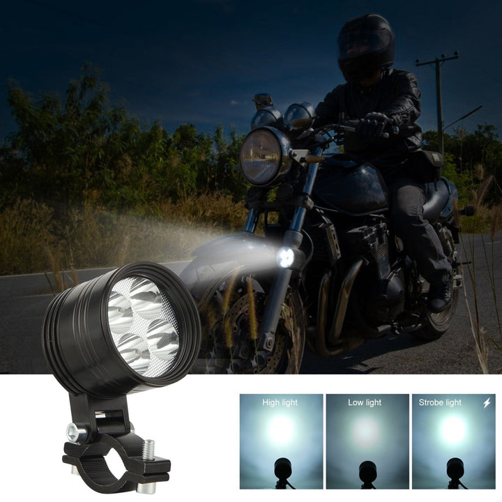 Super Bright White Motorcycle 36W LED Spotlight Headlight Waterproof 1pc Image 2