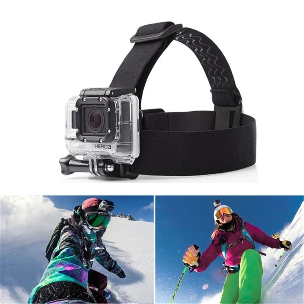 Three-piece Suit Adjustable Action For Gopro Camera Chest Strap Headband Floating Hand Grip Image 2