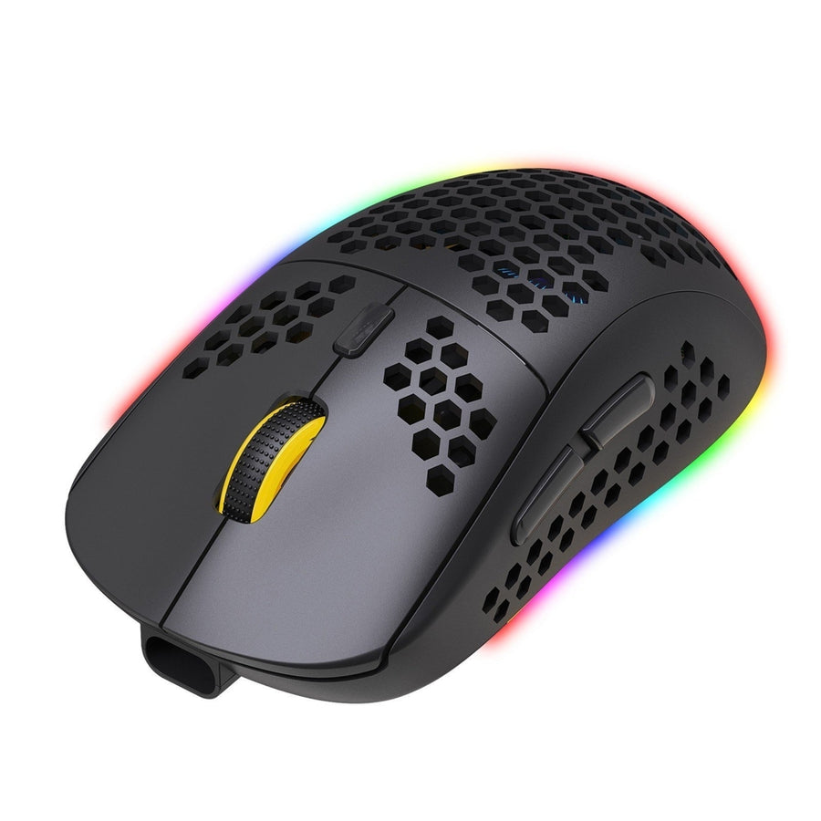 Three Mode Wireless Mouse RGB Lighting with Adjustable DPI Image 1
